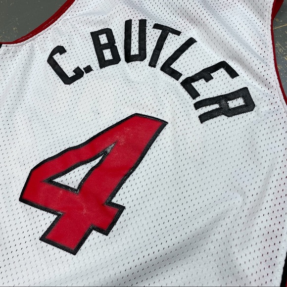 Nike Caron Butler Miami Heat Swingman Jersey Large Vintage Stitched White Hot - Picture 5 of 11